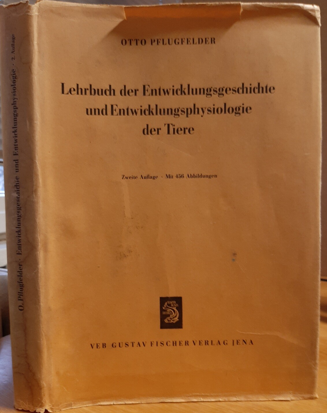 Otto Pflugfelder: Lehrbuch der Entwicklungsgeschichte und Entwicklungsphysiologie der Tiere (Rippl-Rónai Múzeum CC BY-NC-ND)
