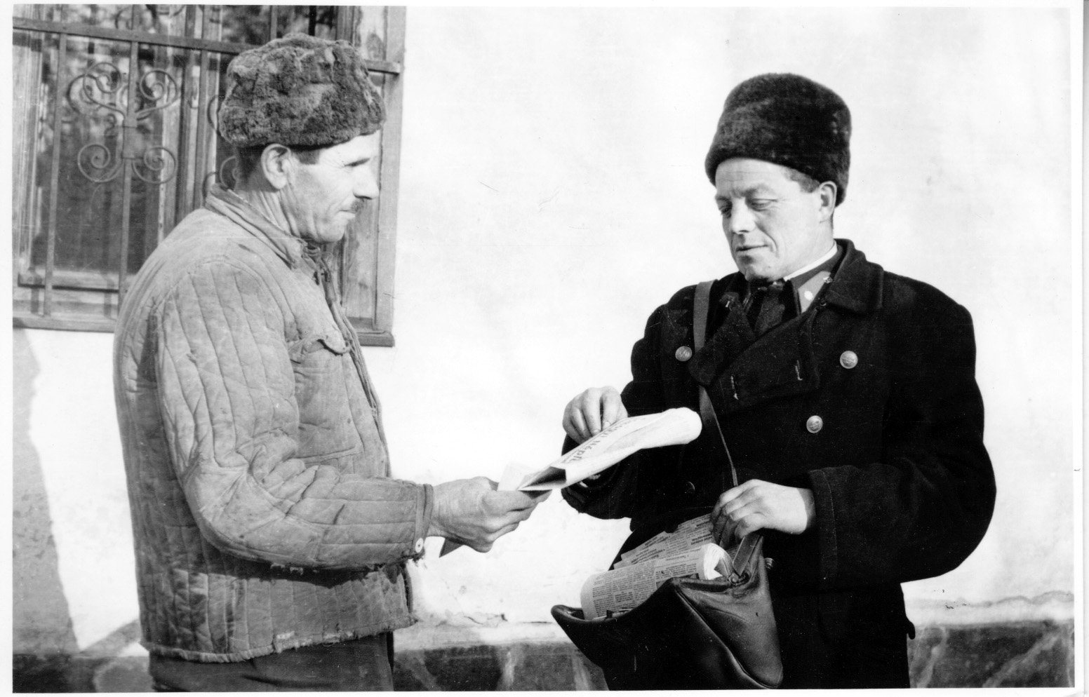 Borbély János, a somogyjádi Postahivatal kézbesítője (Rippl-Rónai Múzeum CC BY-NC-SA)