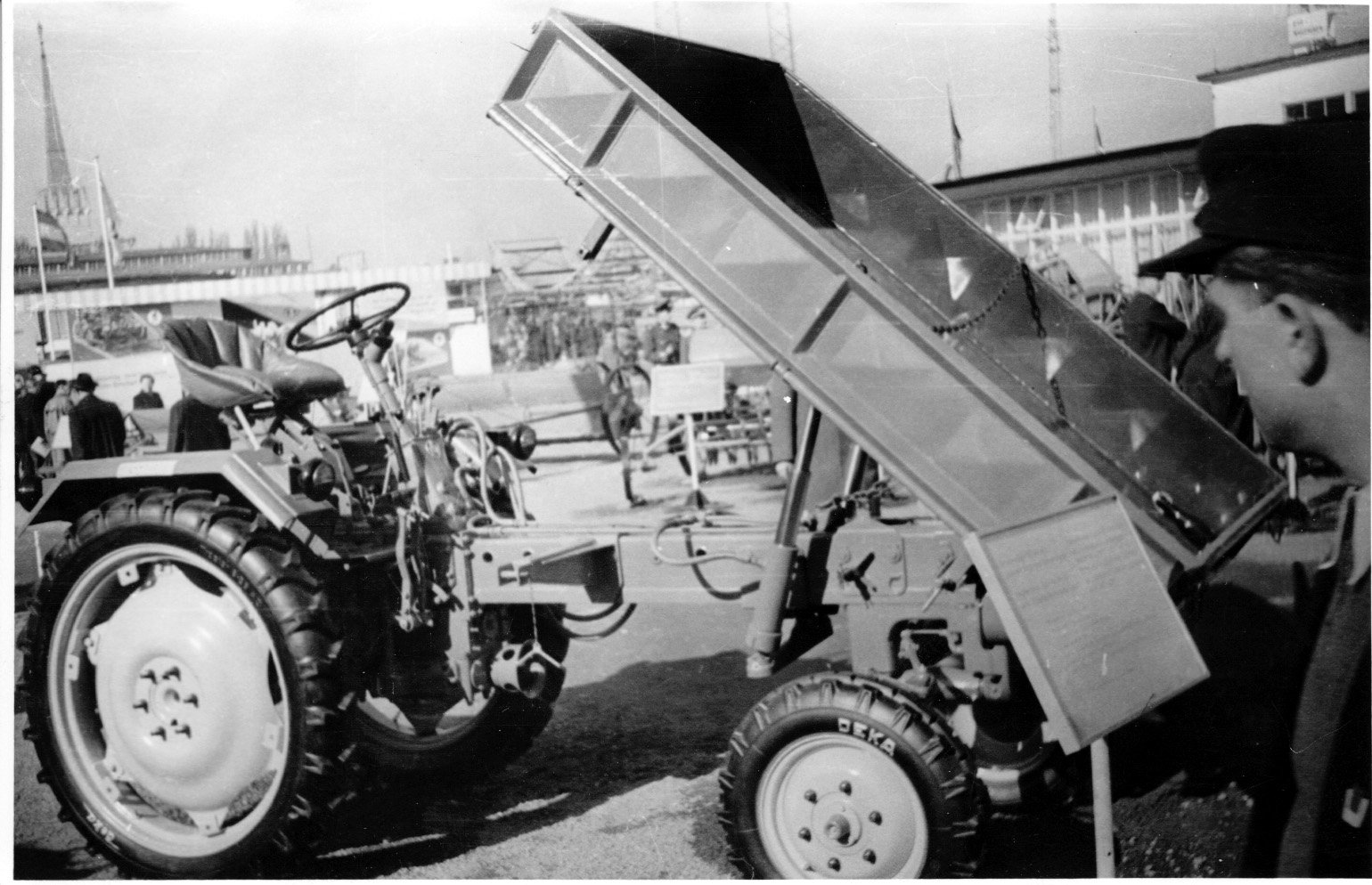 A Bormini Gépkísérleti Intézet univerzális traktora (Rippl-Rónai Múzeum CC BY-NC-SA)