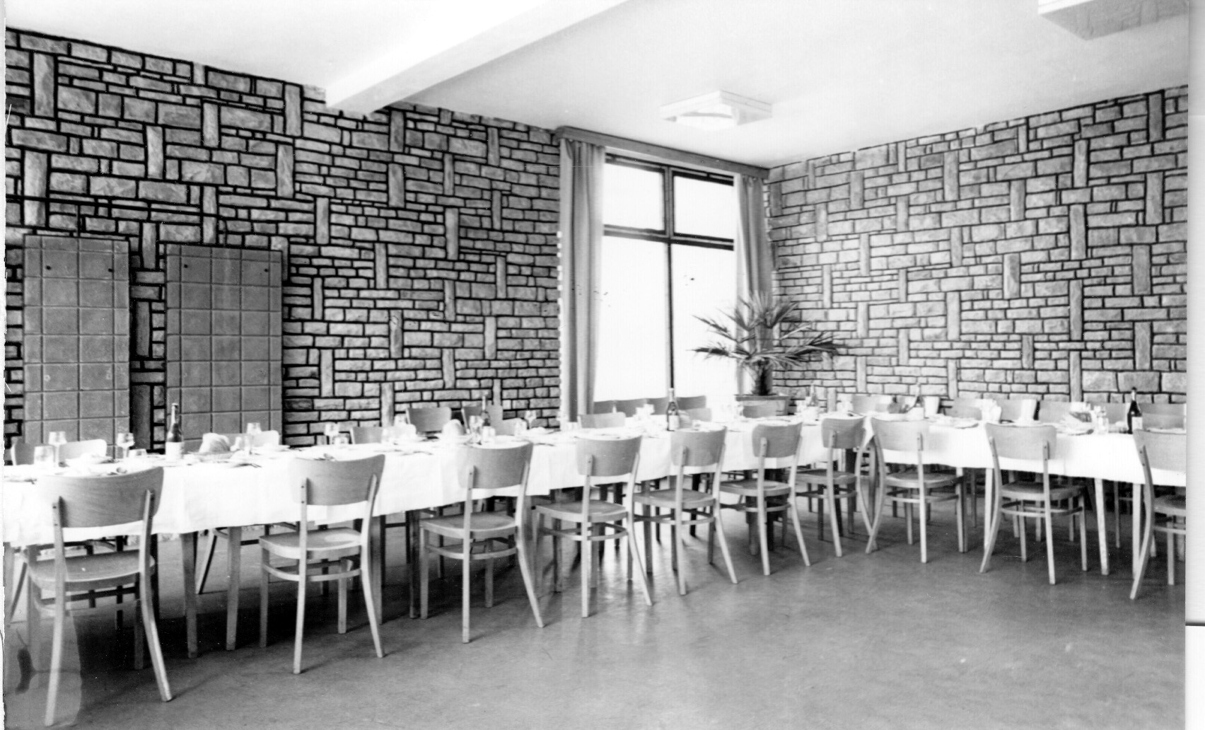 Lengyeltóti ifjúsági tábor. Ebédlő (Rippl-Rónai Múzeum CC BY-NC-SA)