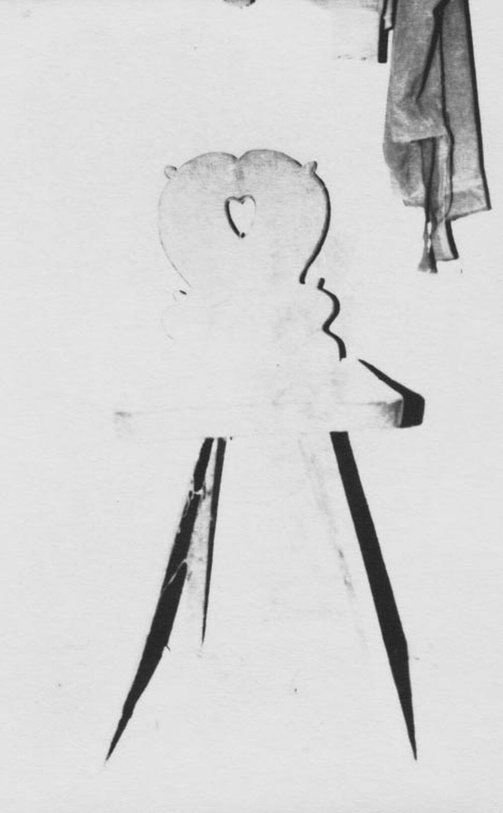 Faragott szék a présház szobában. Csurgó. (Rippl-Rónai Múzeum CC BY-NC-ND)