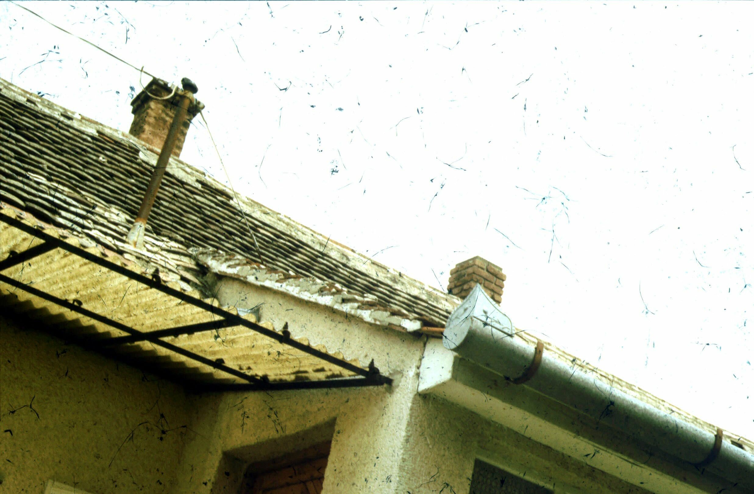 Tetőrészlet csatornadísszel, Vése (Rippl-Rónai Múzeum CC BY-NC-ND)