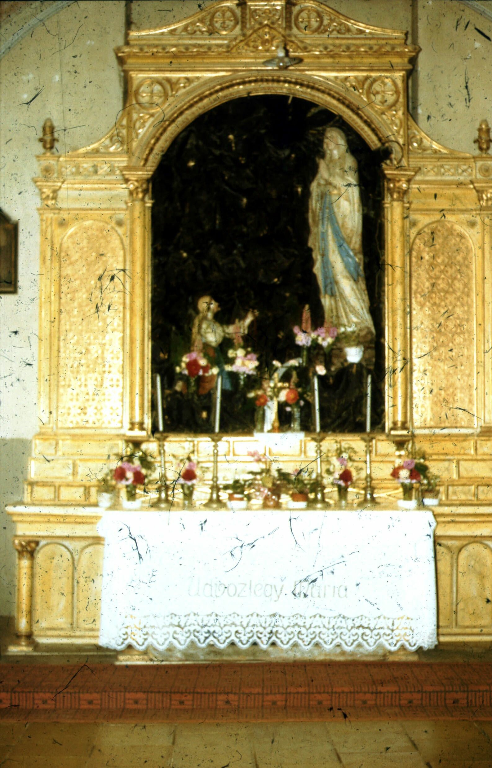 Mellékoltár Mária ábrázolással, Andocs (Rippl-Rónai Múzeum CC BY-NC-ND)