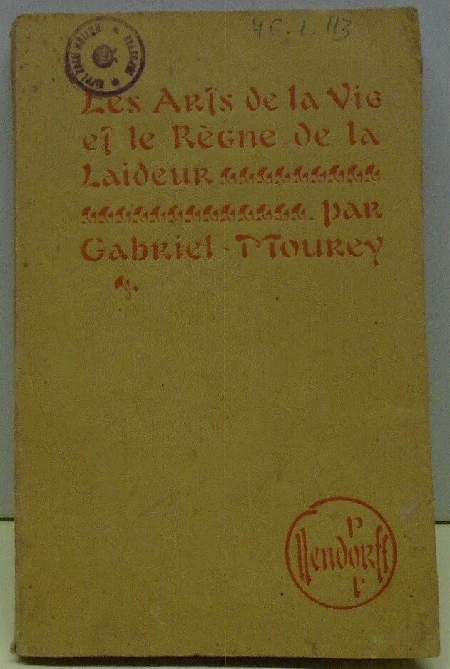 Gabriel Muorey: Les Arts de la vie et le règne de la laideur (Rippl-Rónai Múzeum CC BY-NC-ND)