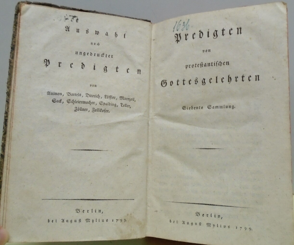 Auswahl noch ungedruckter Predigten - Predigten von protestantischen Gottesgelehrten 7. kötet (Rippl-Rónai Múzeum CC BY-NC-ND)