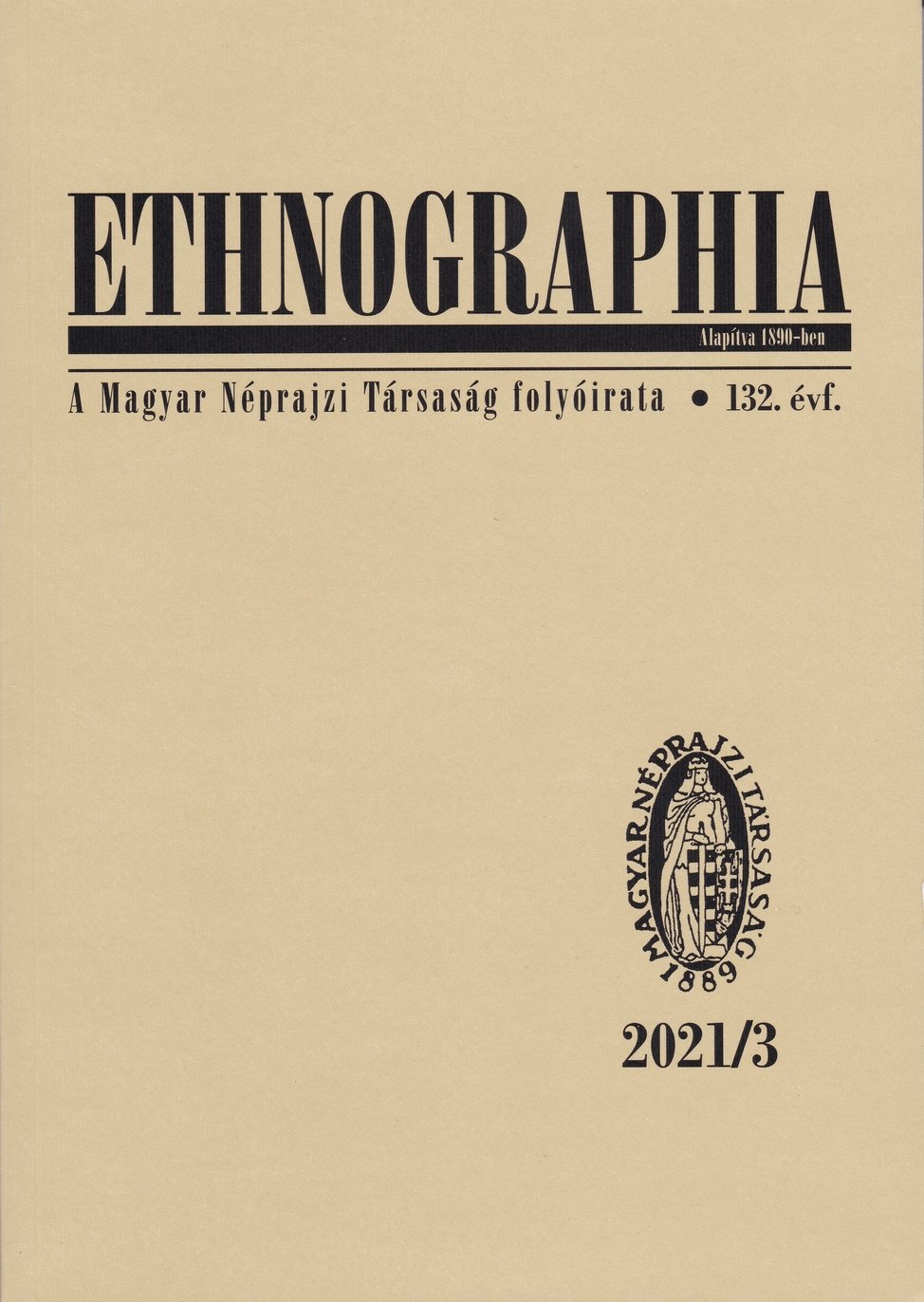 Ethnographia 2021/132. évf. 3. sz. (Rippl-Rónai Múzeum CC BY-NC-ND)