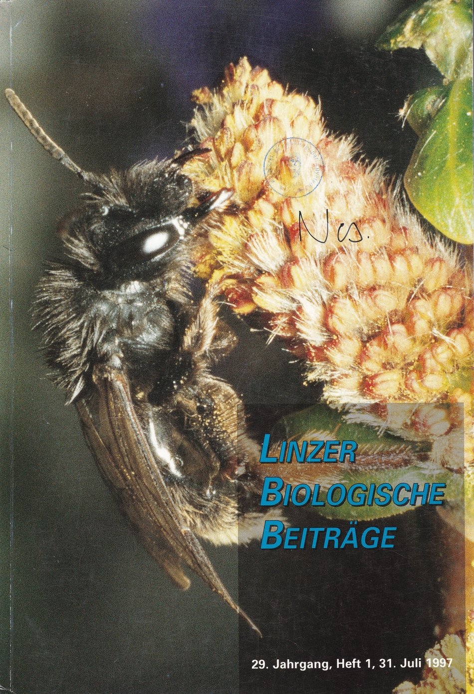 Linzer Biologische Beiträge 1997/29. évf. 1. füzet (Rippl-Rónai Múzeum CC BY-NC-ND)
