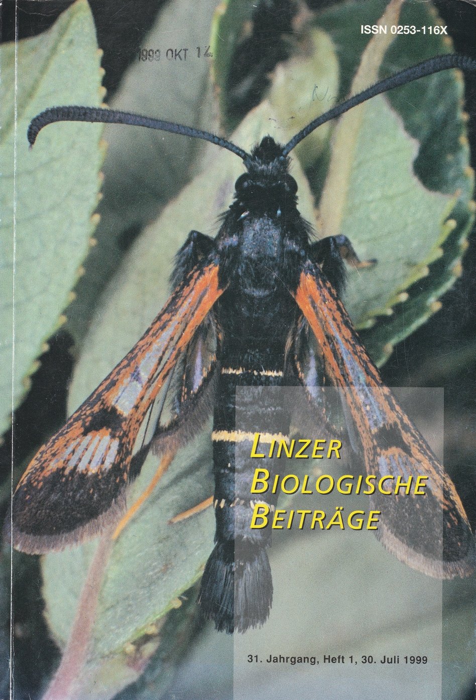 Linzer Biologische Beiträge 1999/31. évf. 1. füzet (Rippl-Rónai Múzeum CC BY-NC-ND)
