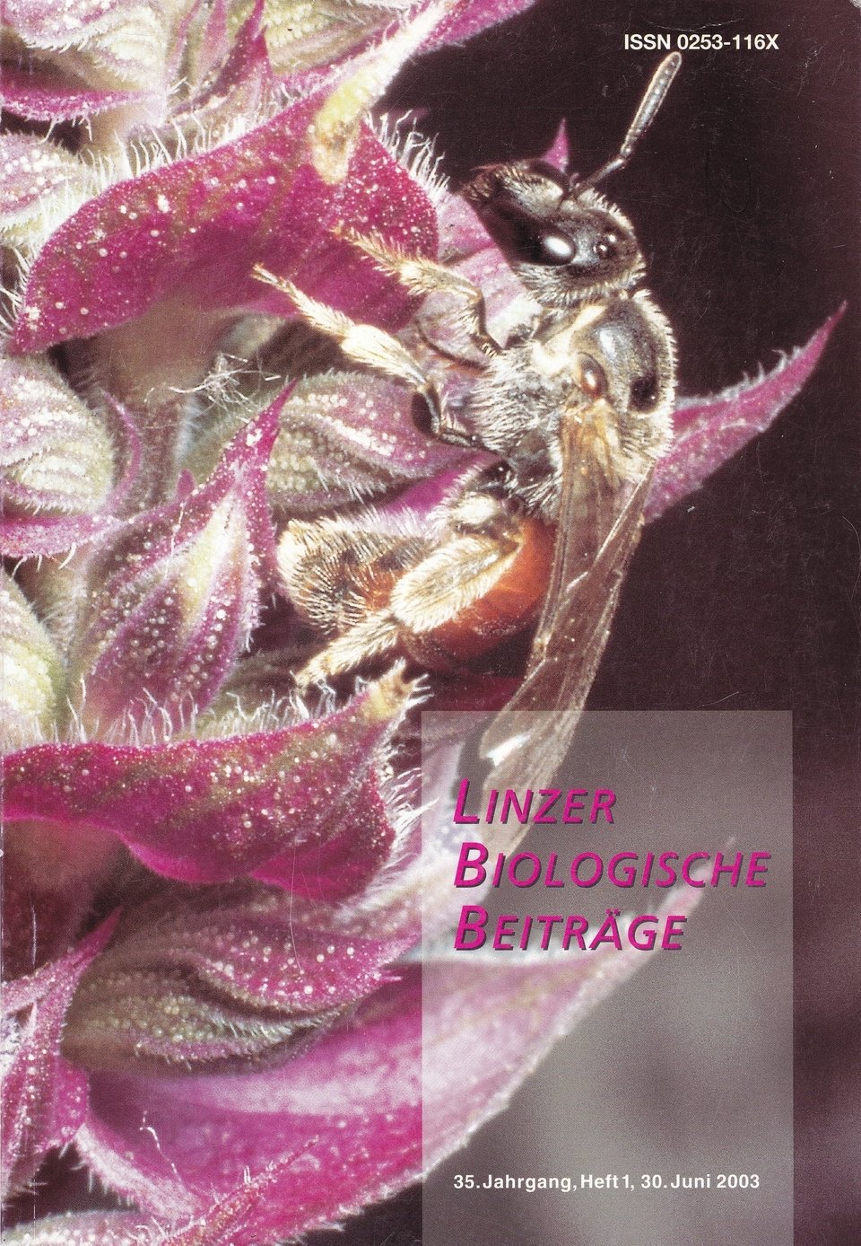 Linzer Biologische Beiträge 2003/35. évf. 1. füzet (Rippl-Rónai Múzeum CC BY-NC-ND)