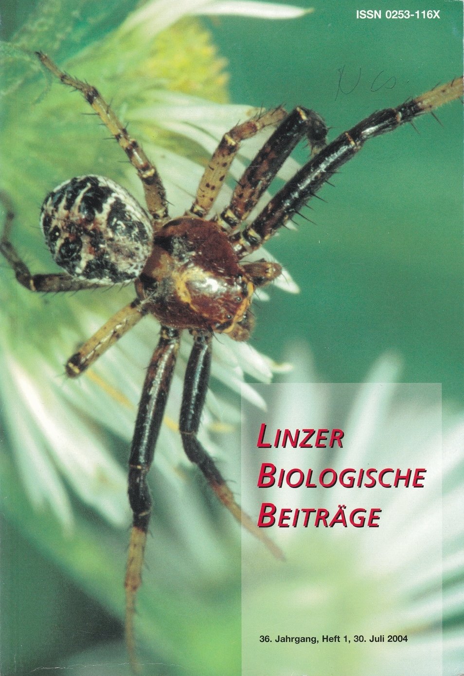 Linzer Biologische Beiträge 2004/36. évf. 1. füzet (Rippl-Rónai Múzeum CC BY-NC-ND)