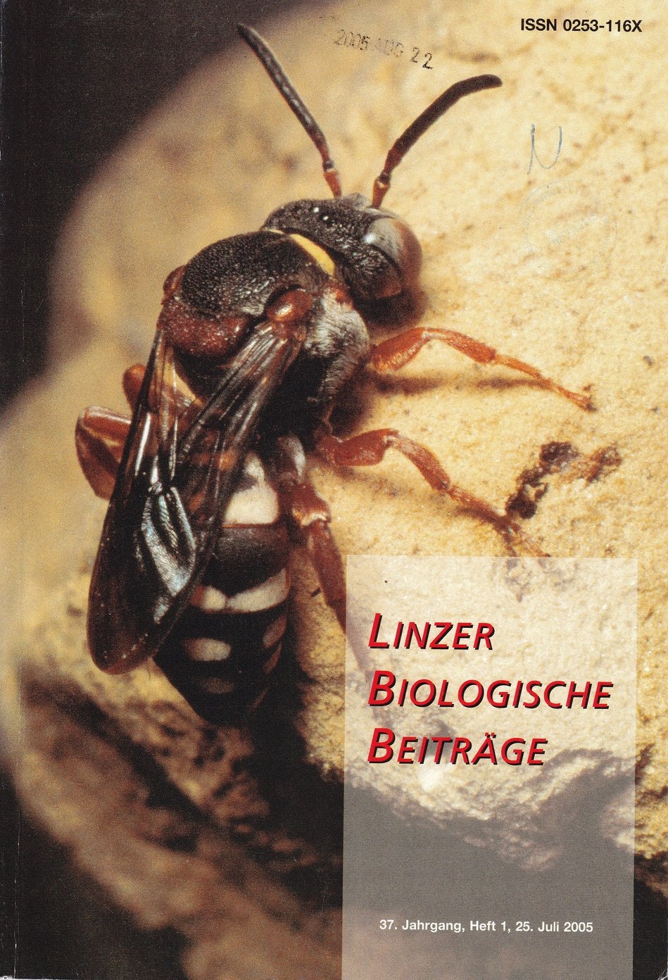 Linzer Biologische Beiträge 2005/37. évf. 1. füzet (Rippl-Rónai Múzeum CC BY-NC-ND)
