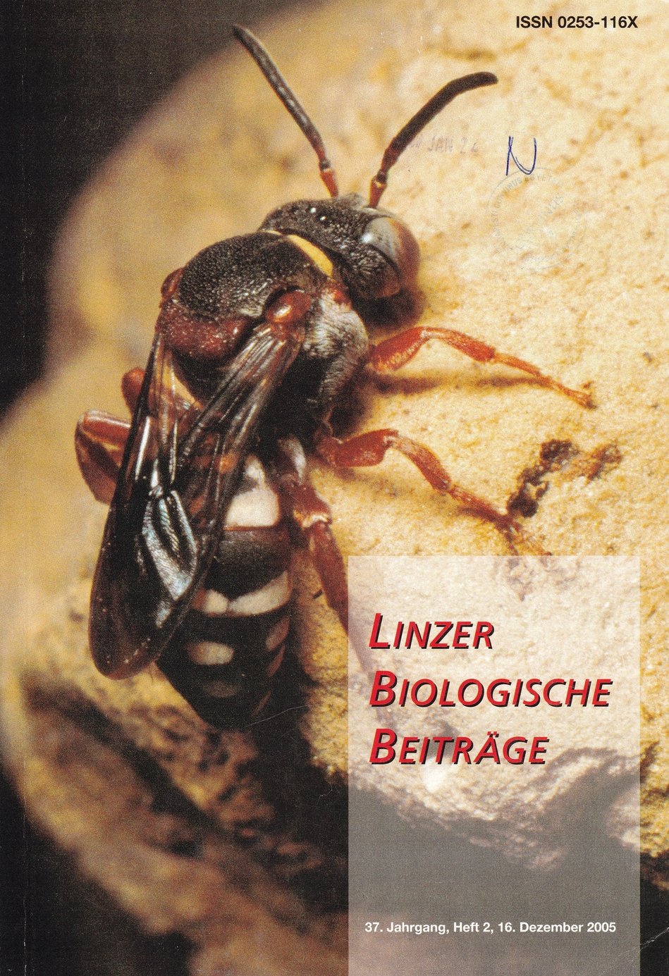 Linzer Biologische Beiträge 2005/37. évf. 2. füzet (Rippl-Rónai Múzeum CC BY-NC-ND)