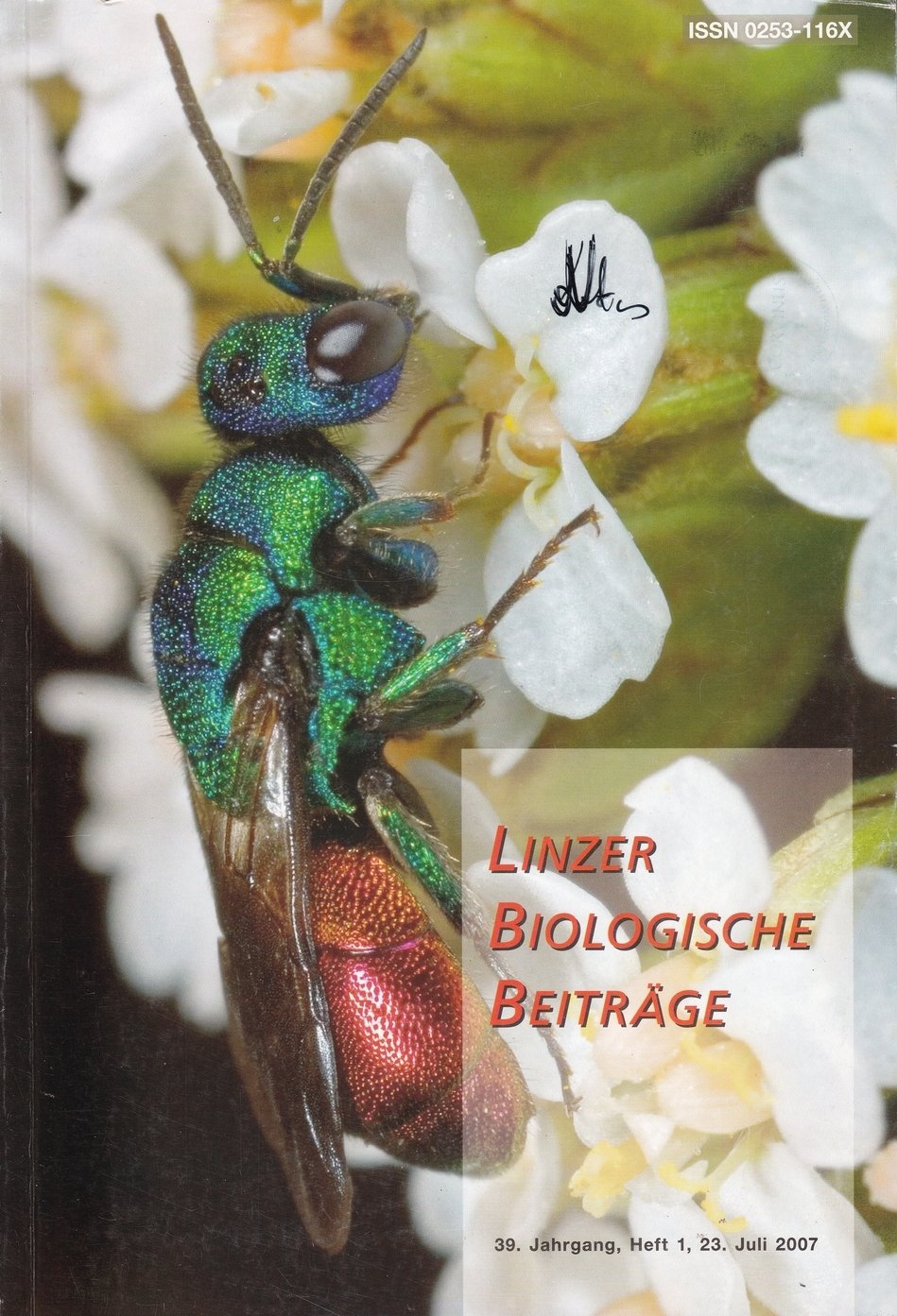 Linzer Biologische Beiträge 2007/39. évf. 1. füzet (Rippl-Rónai Múzeum CC BY-NC-ND)