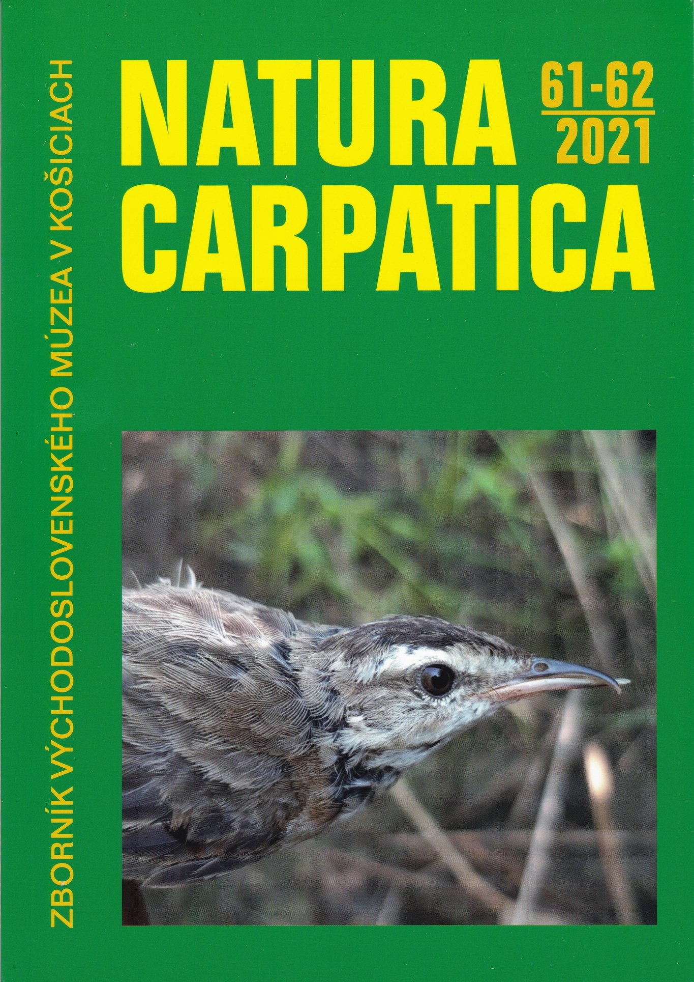 Natura Carpatica 2021/61-62. (Rippl-Rónai Múzeum CC BY-NC-ND)
