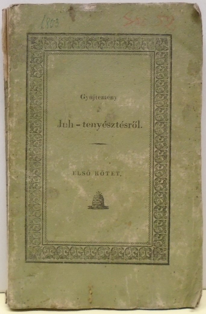 Balásházy János: Gyüjtemény a' Juh-tenyésztésről 1. kötet (Rippl-Rónai Múzeum CC BY-NC-ND)