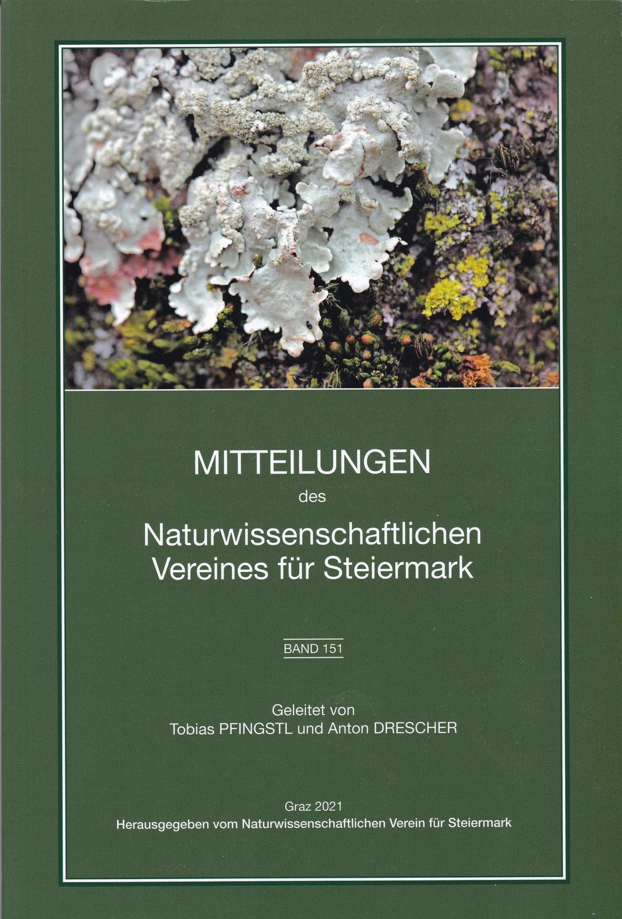 Mitteilungen des Naturwissenschaftlichen Vereines für Steiermark 2021/151. kötet (Rippl-Rónai Múzeum CC BY-NC-ND)