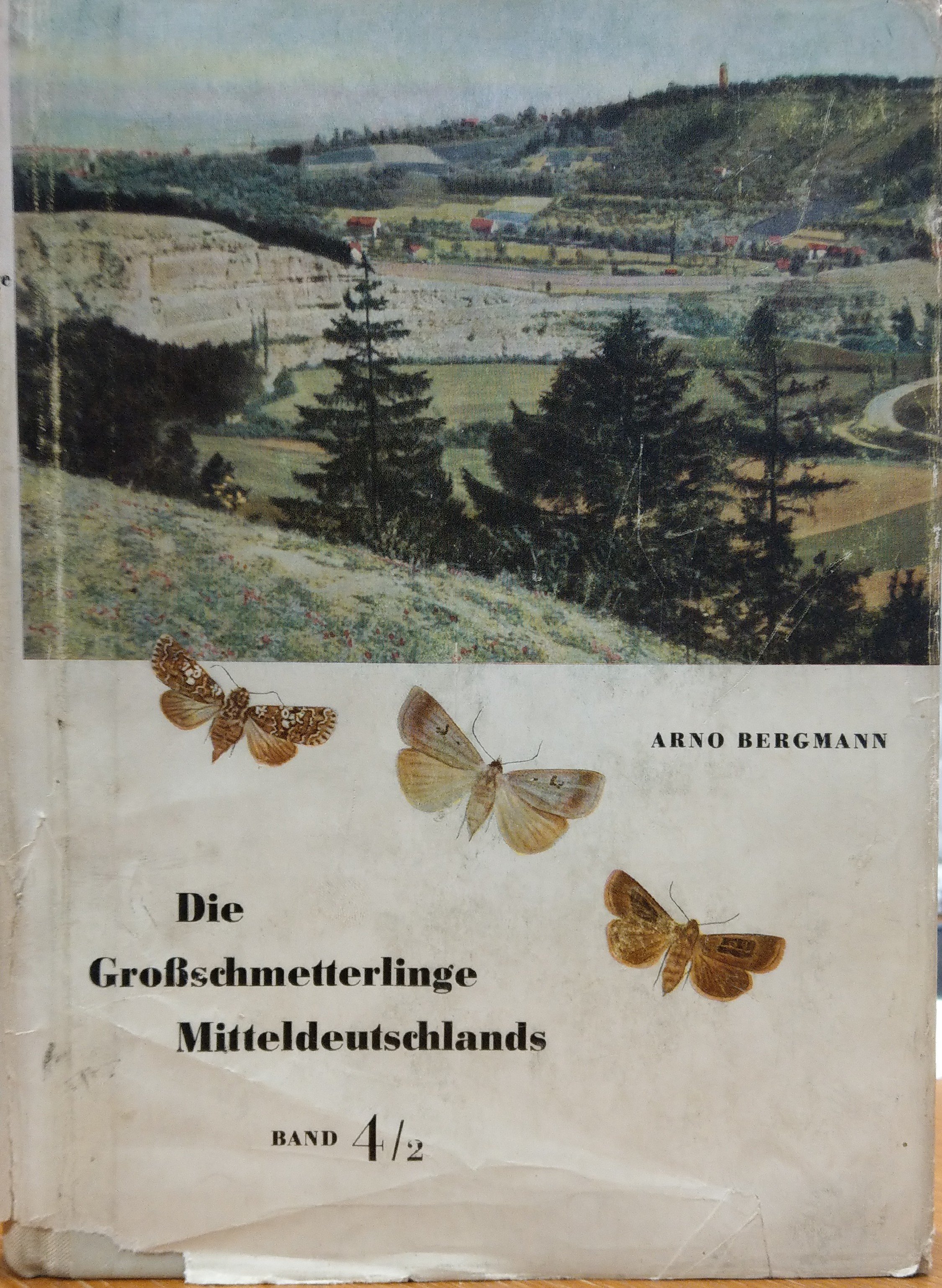 Arno Bergmann: Die Großschmetterlinge Mitteldeutschlands. Band 4/2. Eulen Verbreitung, Formen und Lebensgemeinschaften (Rippl-Rónai Múzeum CC BY-NC-ND)