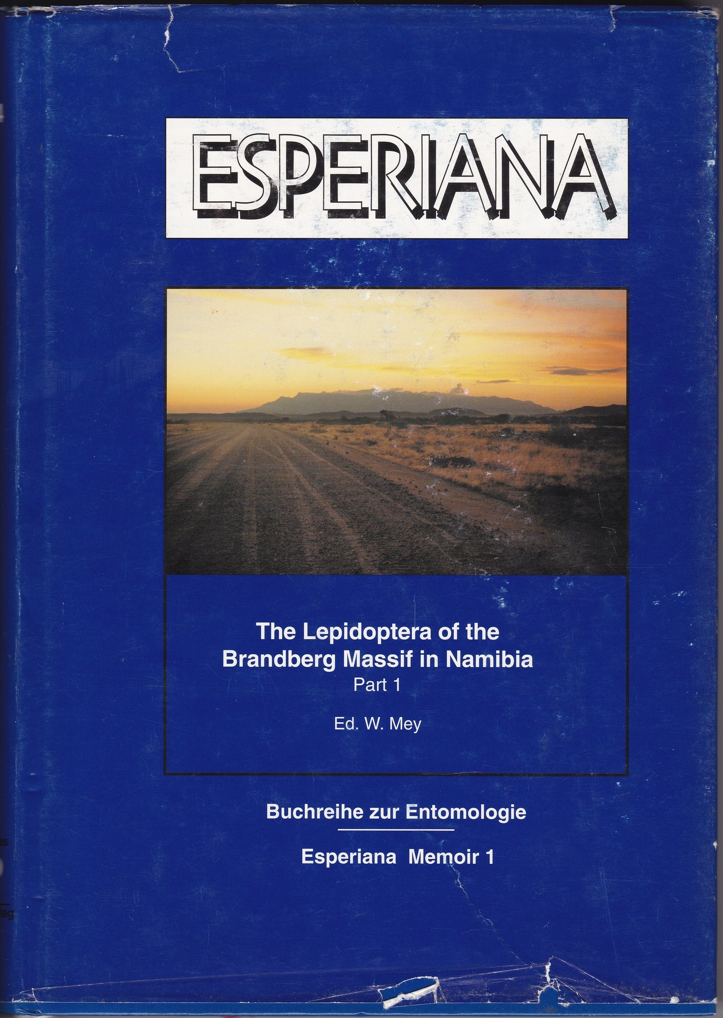 Esperiana Memoir 2004/1. kötet - The Lepidoptera of the Brandberg Massif in Namibia Part 1 (Rippl-Rónai Múzeum CC BY-NC-ND)