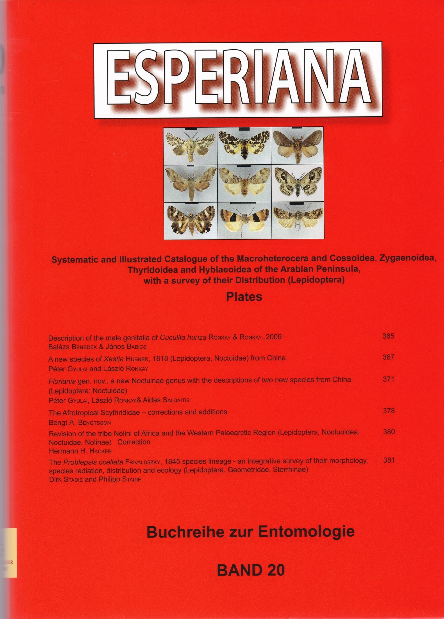 Esperiana. Buchreihe zur Entomologie 20/2. kötet - Plates (Rippl-Rónai Múzeum CC BY-NC-ND)