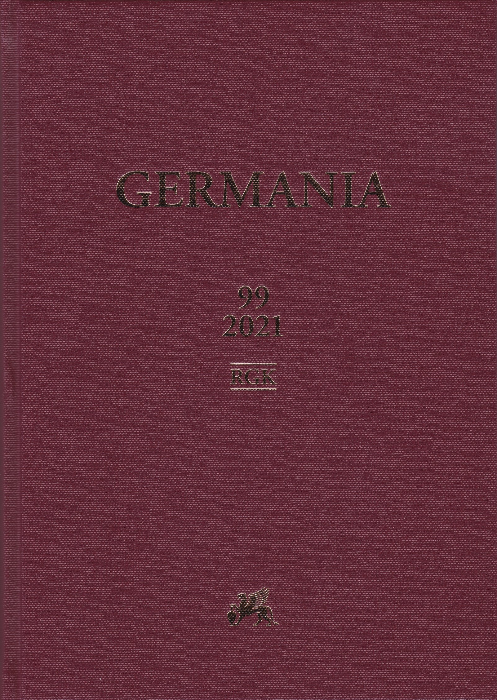 Germania 2021/99. évf. 1-2. kötet (Rippl-Rónai Múzeum CC BY-NC-ND)