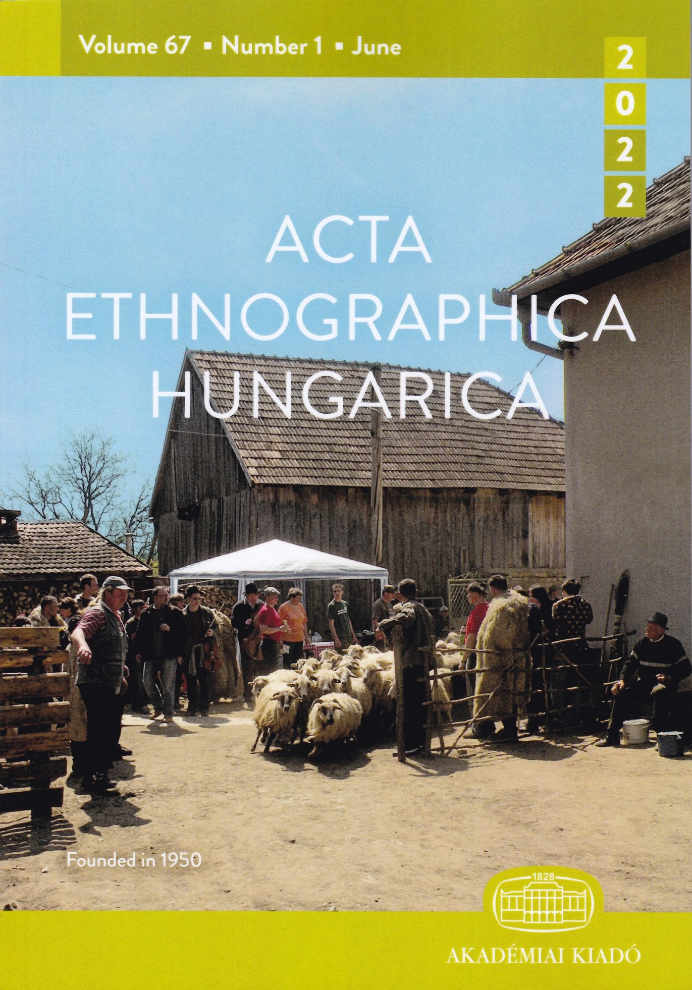 Acta Ethnographica Hungarica 2022/67. évf. 1. sz. (Rippl-Rónai Múzeum CC BY-NC-ND)