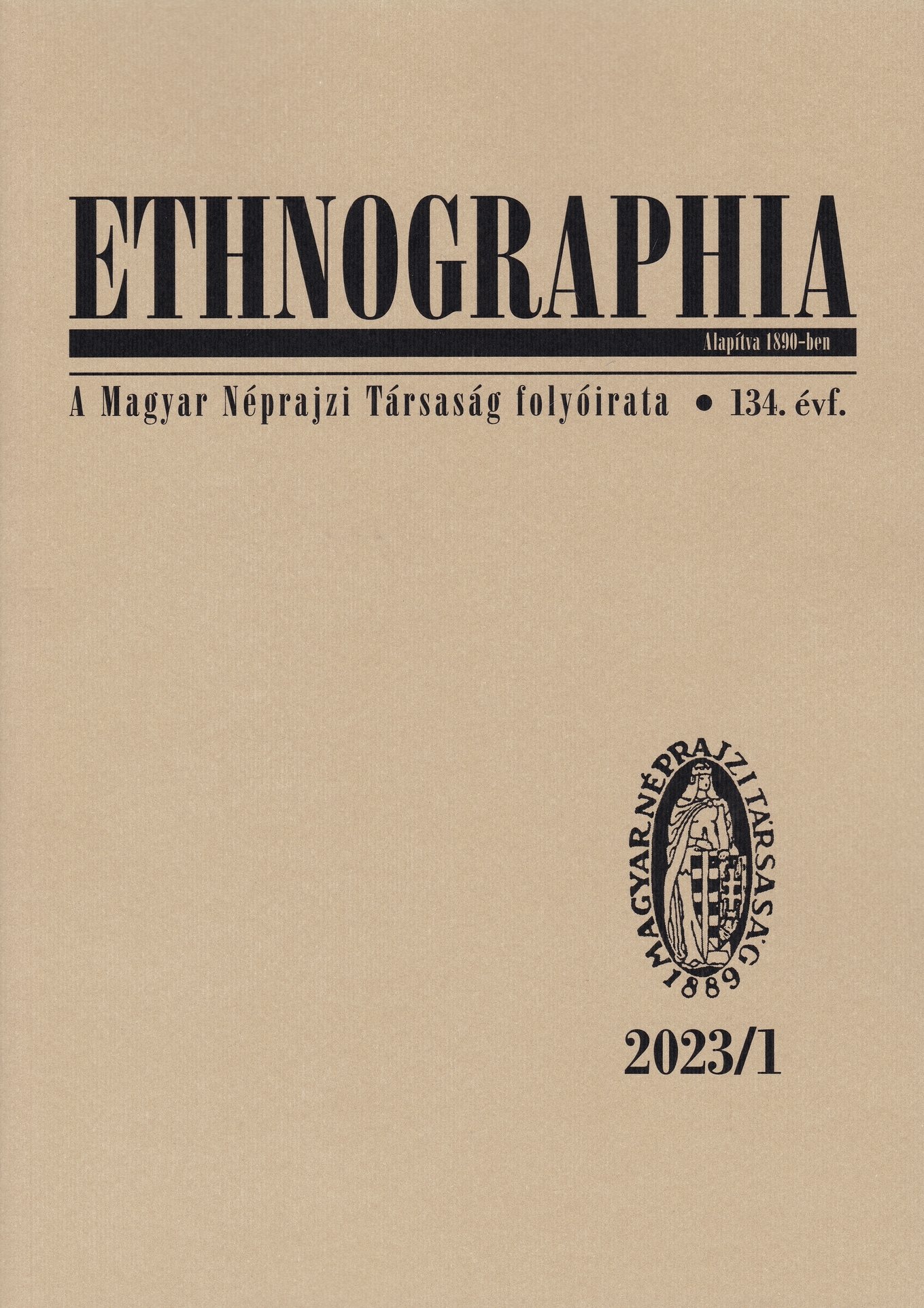 Ethnographia 2023/134. évf. 1. sz. (Rippl-Rónai Múzeum CC BY-NC-ND)