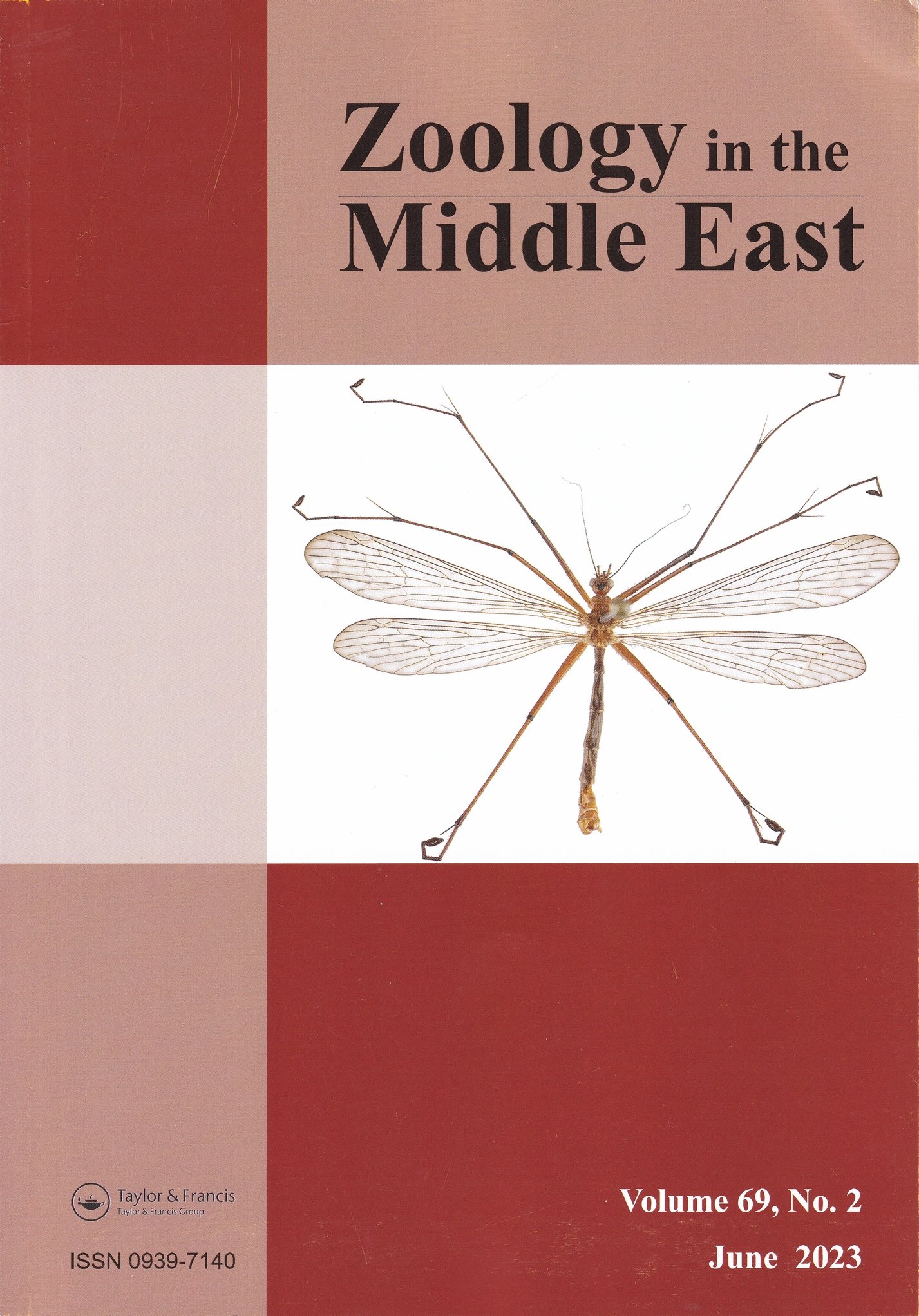 Zoology in the Middle East 2023/69. évf. 2. sz. (Rippl-Rónai Múzeum CC BY-NC-ND)