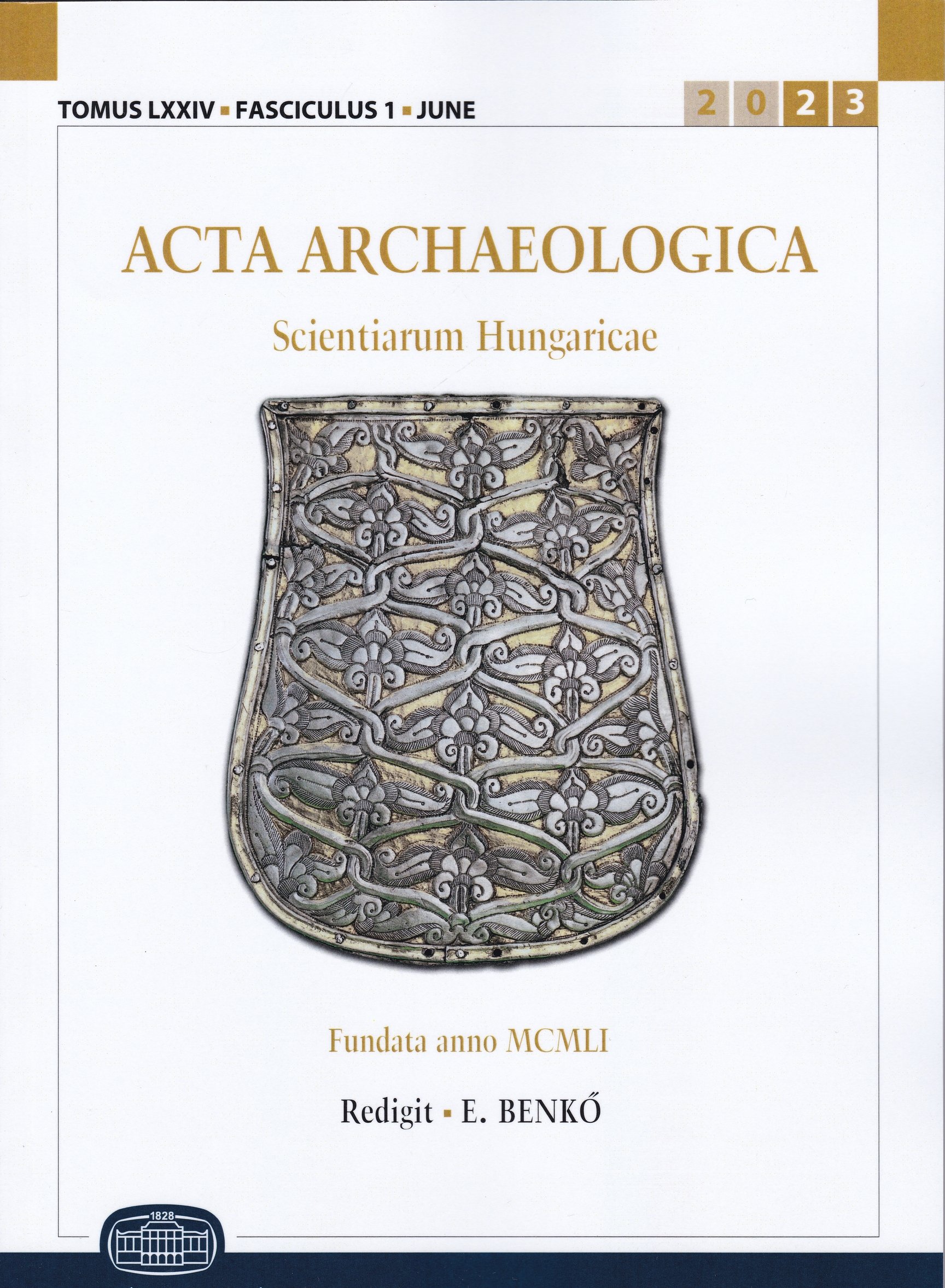 Acta Archaeologica Academiae Scientiarum Hungaricae 2023/74. kötet 1. sz. (Rippl-Rónai Múzeum CC BY-NC-ND)