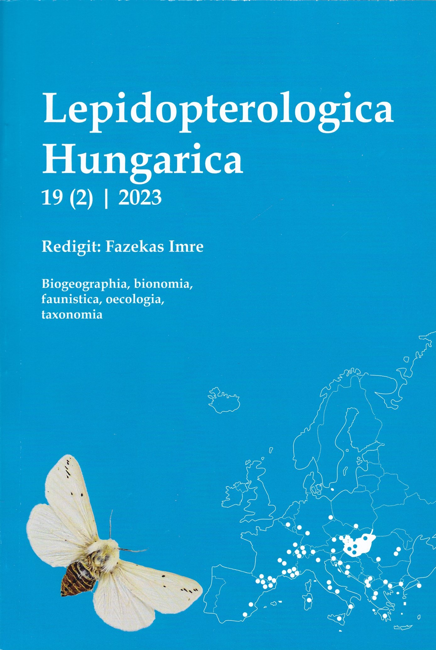 Lepidopterologica Hungarica 2023/19. kötet 2. füzet (Rippl-Rónai Múzeum CC BY-NC-ND)