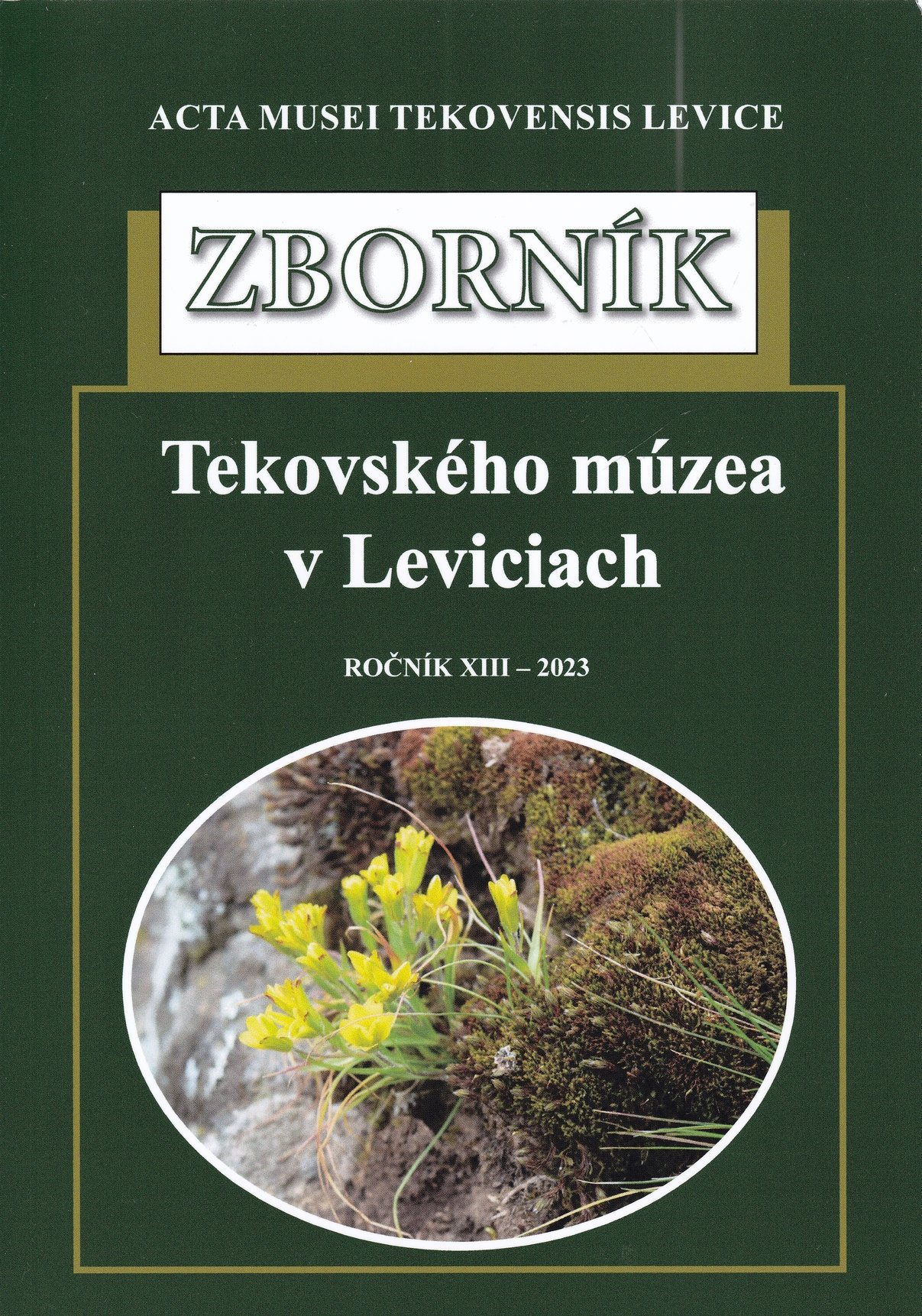 Zborník Tekovského múzea v Leviciach 2023/13. (Rippl-Rónai Múzeum CC BY-NC-ND)