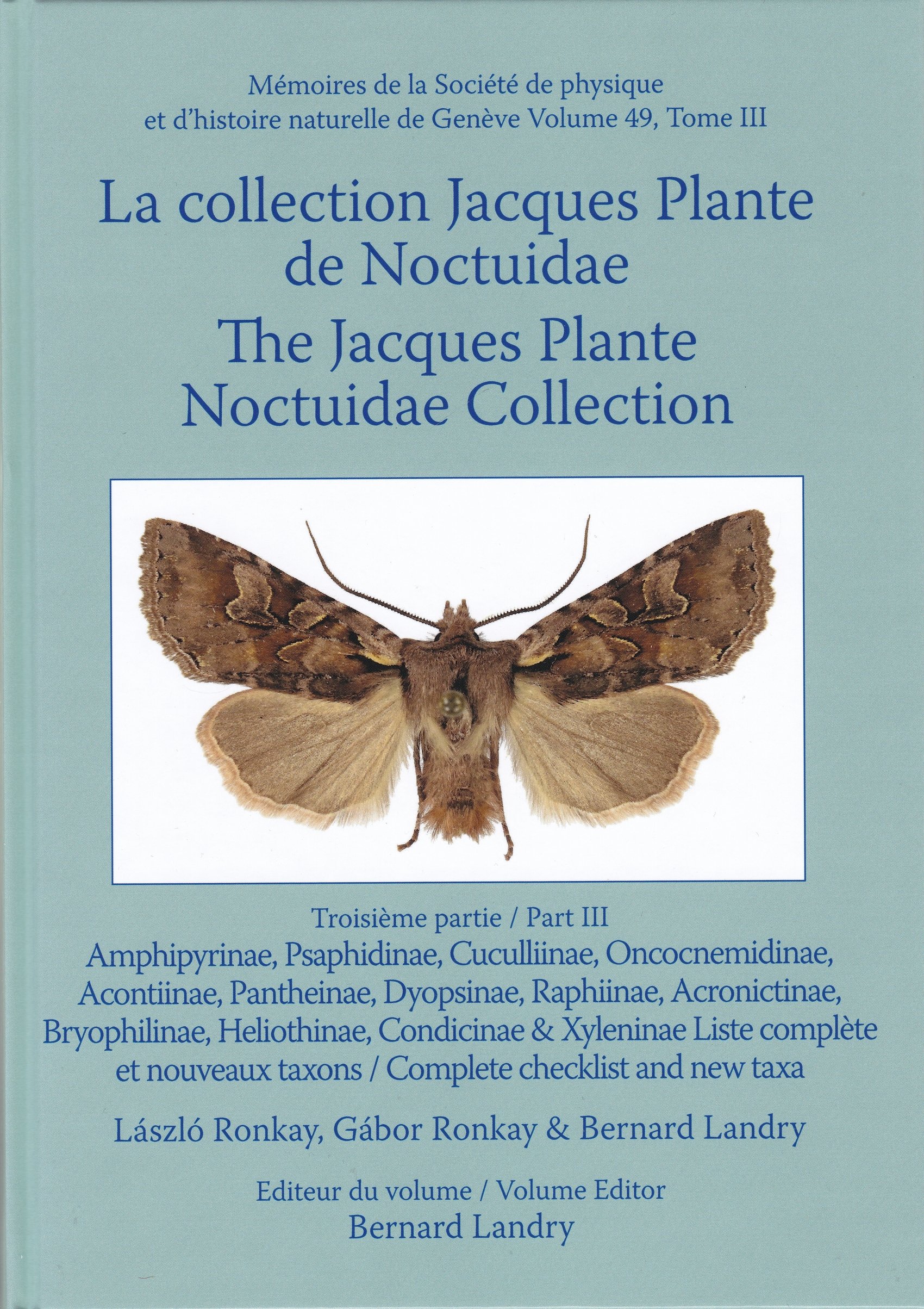 La collection Jacques Plante de Noctuidae 3. rész (Rippl-Rónai Múzeum CC BY-NC-ND)