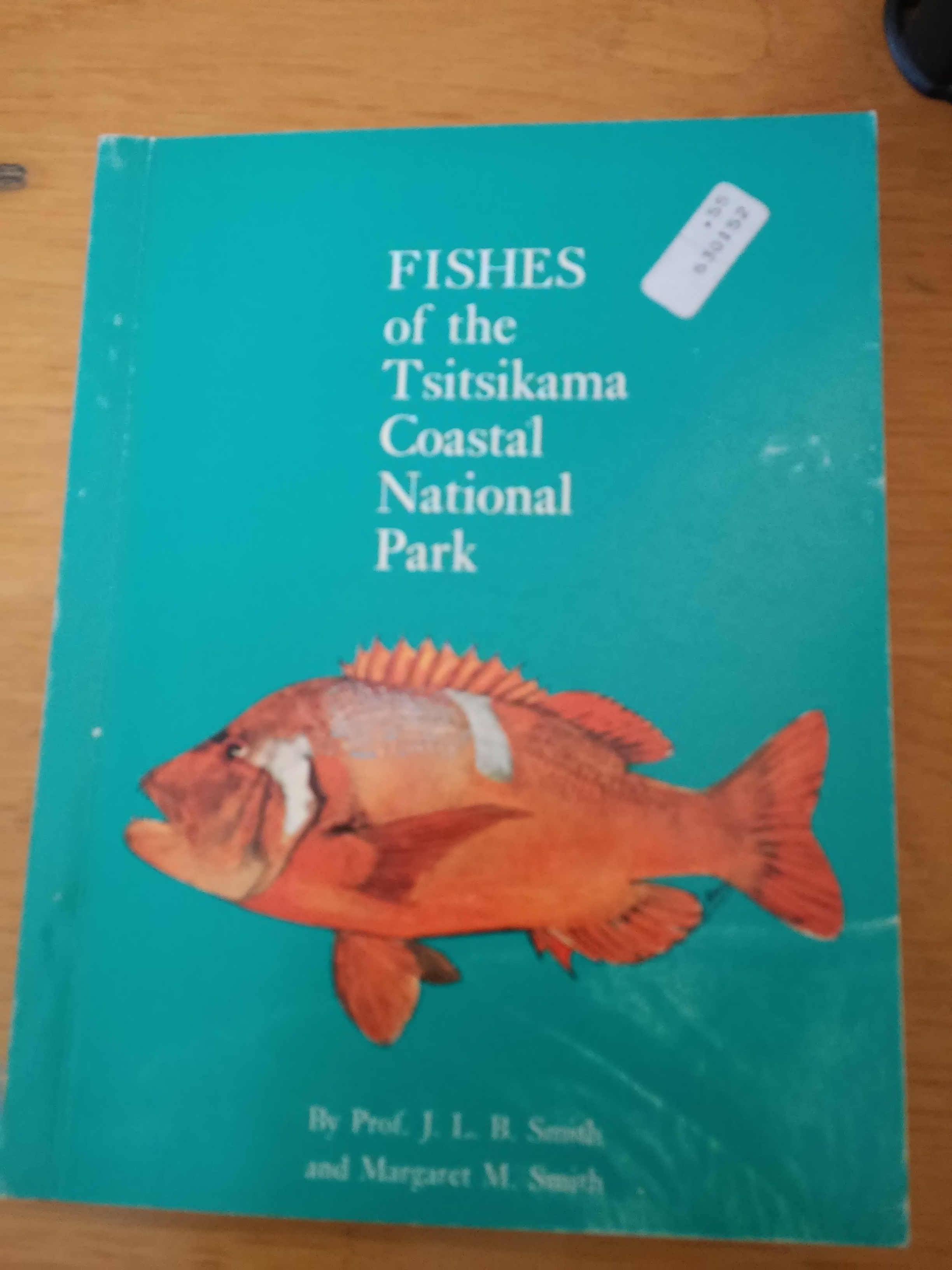 J. L. B. Smith, Margaret M. Smith: Fishes of the Tsitsikama Coastal National Park (Rippl-Rónai Múzeum CC BY-NC-SA)