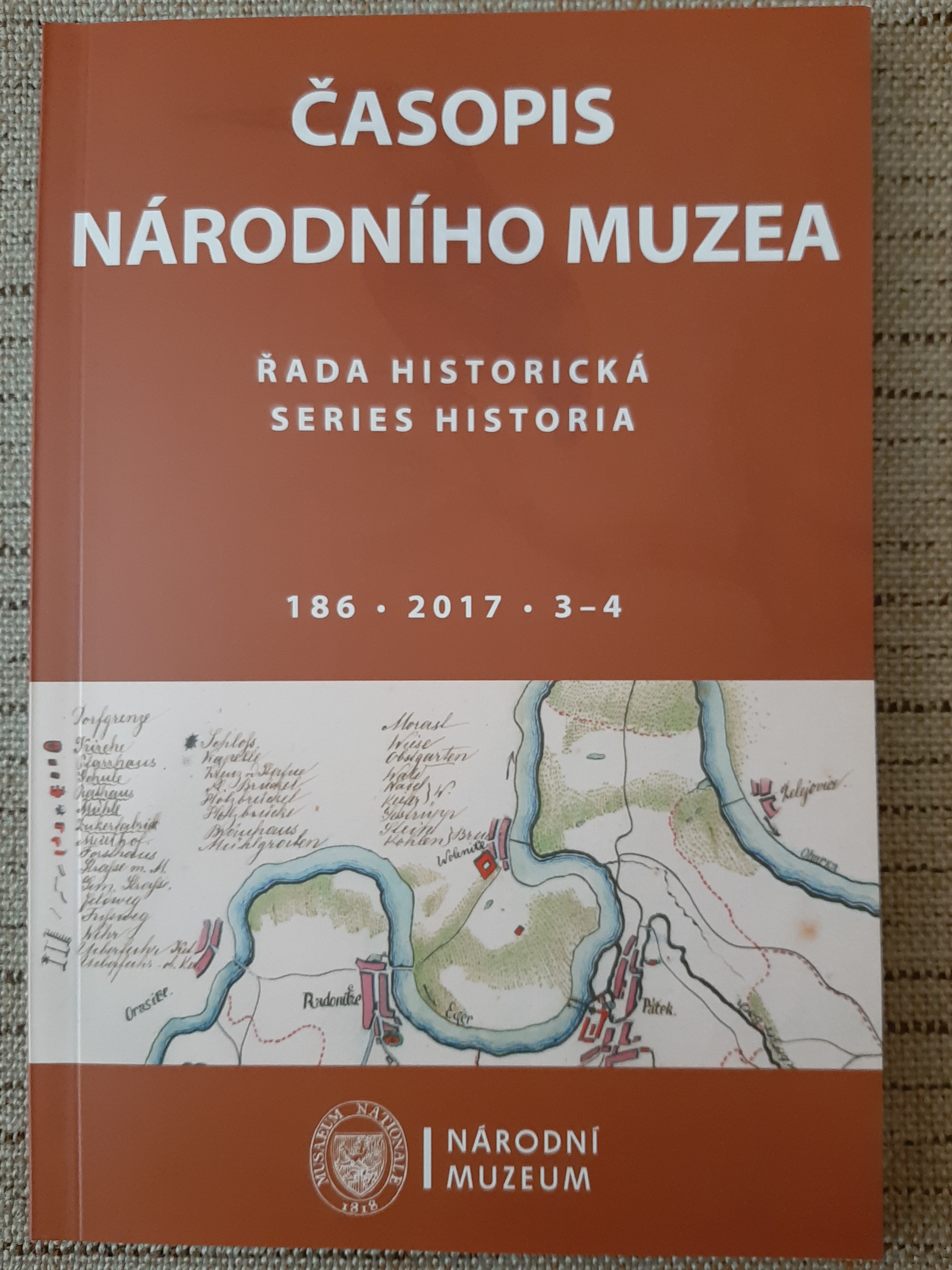 Casopis Národního Muzea - Rada Historická 2017/186. évf. 3-4. szám (Rippl-Rónai Múzeum RR-F)
