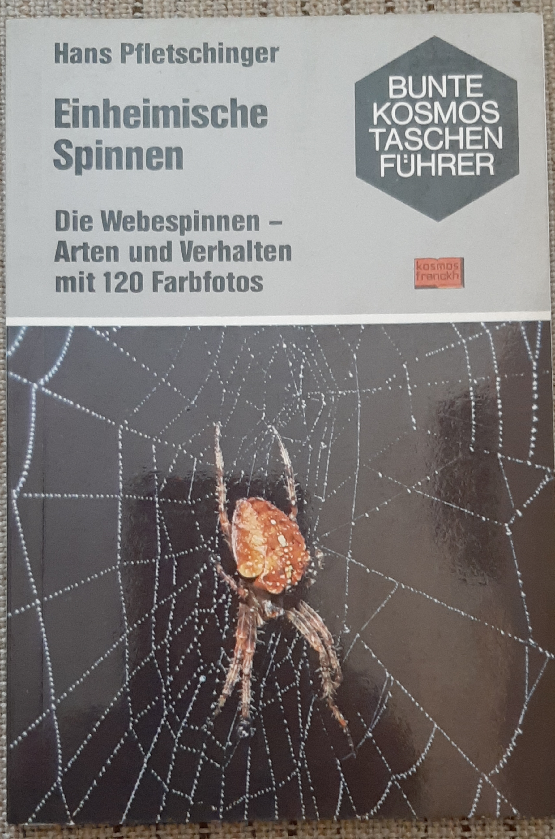 Hans Pfletschinger: Einheimische Spinnen. Die Webespinnen (Rippl-Rónai Múzeum RR-F)