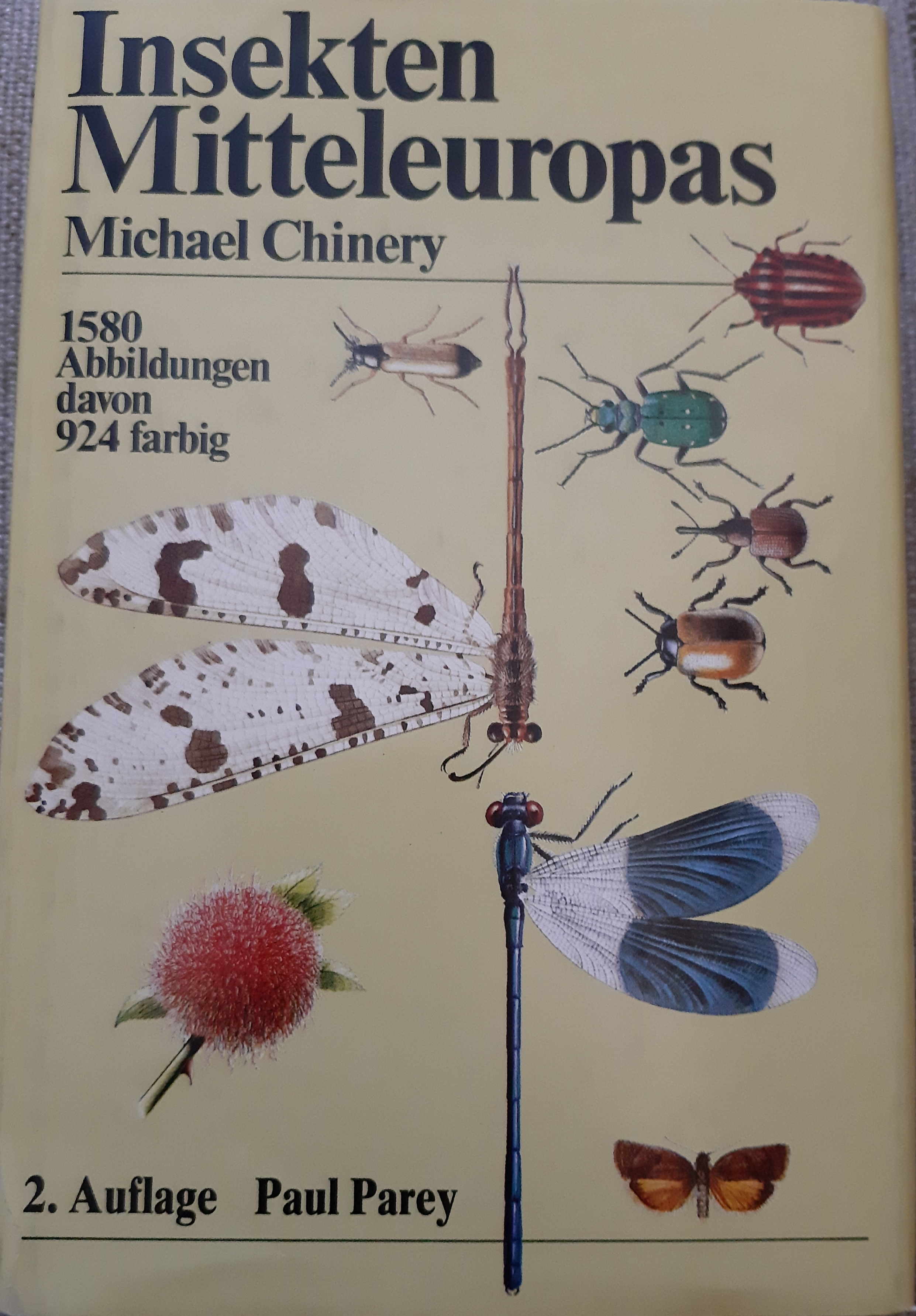 Michael Chinery : Insekten Mitteleuropas. Ein Taschenbuch Zoologen und Naturfreunde (Rippl-Rónai Múzeum RR-F)