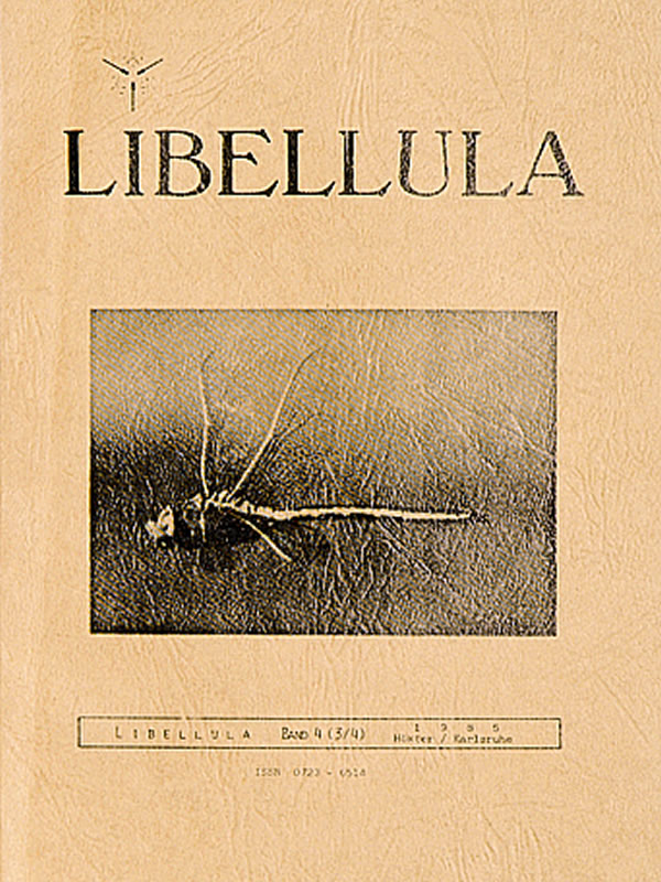 Libellula 1985/4. kötet 3-4. szám (Rippl-Rónai Múzeum RR-F)