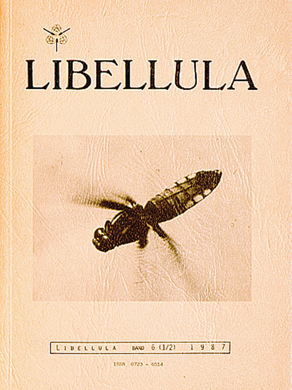Libellula 1987/6. kötet 1-2. szám (Rippl-Rónai Múzeum RR-F)