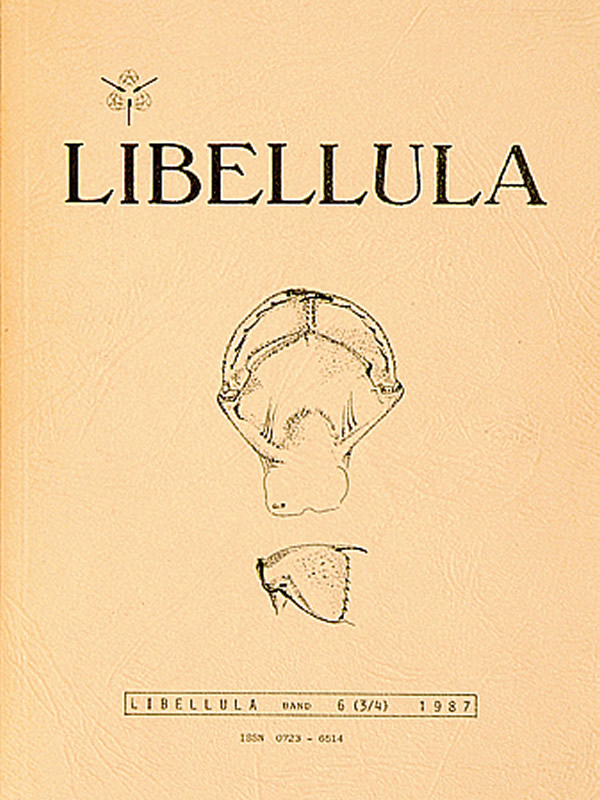 Libellula 1987/6. kötet 3-4. szám (Rippl-Rónai Múzeum RR-F)