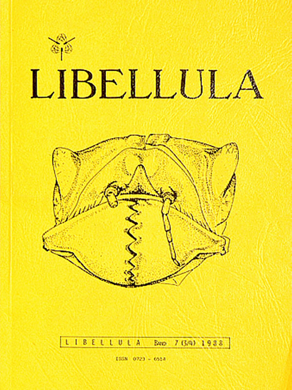 Libellula 1988/7. kötet 3-4. szám (Rippl-Rónai Múzeum RR-F)