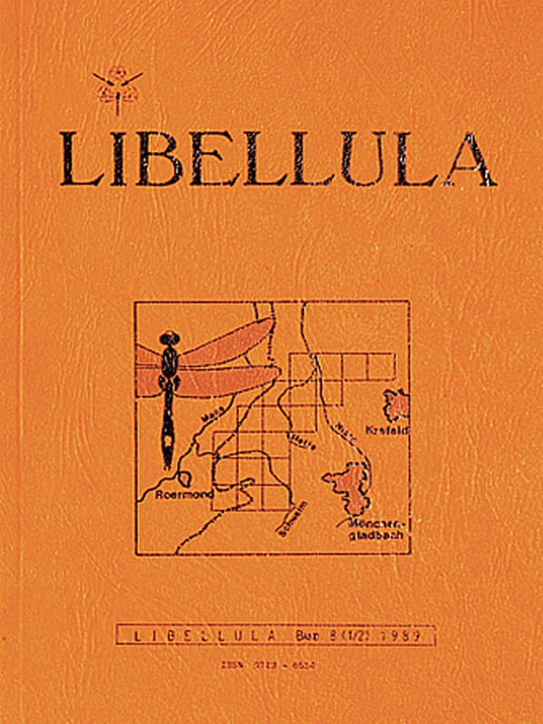 Libellula 1989/8. kötet 1-2. szám (Rippl-Rónai Múzeum RR-F)