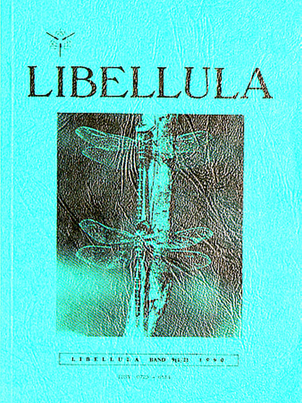 Libellula 1990/9. kötet 1-2. szám (Rippl-Rónai Múzeum RR-F)