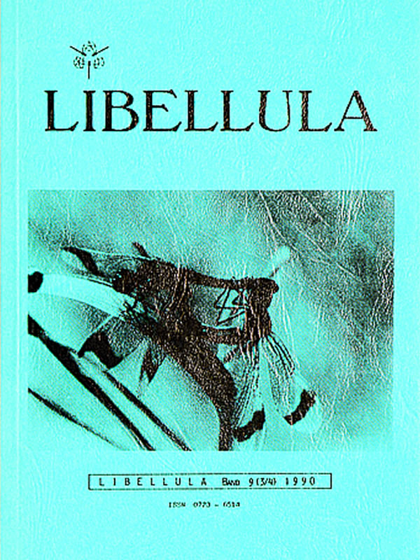 Libellula 1990/9. kötet 3-4. szám (Rippl-Rónai Múzeum RR-F)