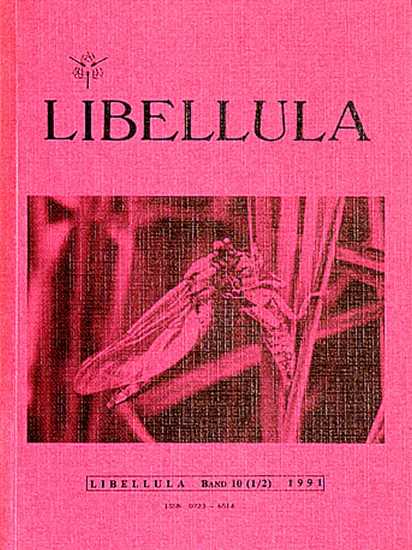 Libellula 1991/10. kötet 1-2. szám (Rippl-Rónai Múzeum RR-F)