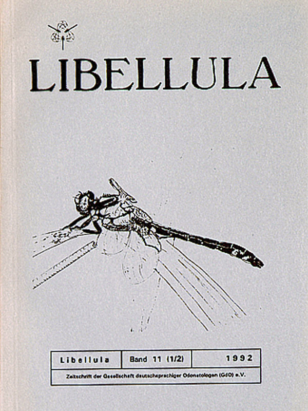 Libellula 1992/11. kötet 1-2. szám (Rippl-Rónai Múzeum RR-F)
