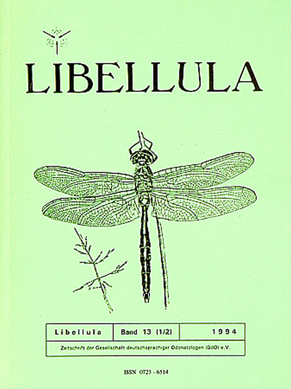 Libellula 1994/13. kötet 1-2. szám (Rippl-Rónai Múzeum RR-F)