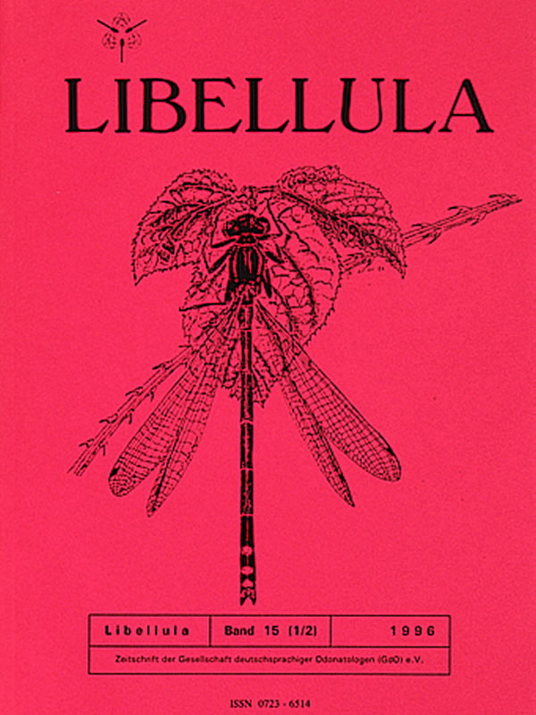Libellula 1996/15. kötet 1-2. szám (Rippl-Rónai Múzeum RR-F)