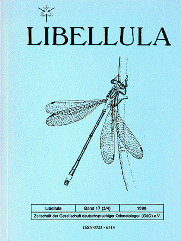 Libellula 1998/17. kötet 3-4. szám (Rippl-Rónai Múzeum RR-F)