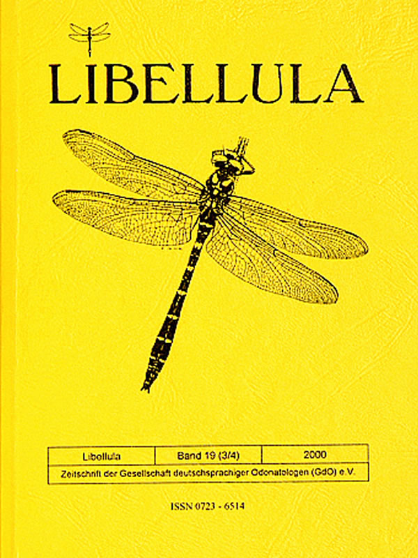 Libellula 2000/19. kötet 3-4. szám (Rippl-Rónai Múzeum RR-F)
