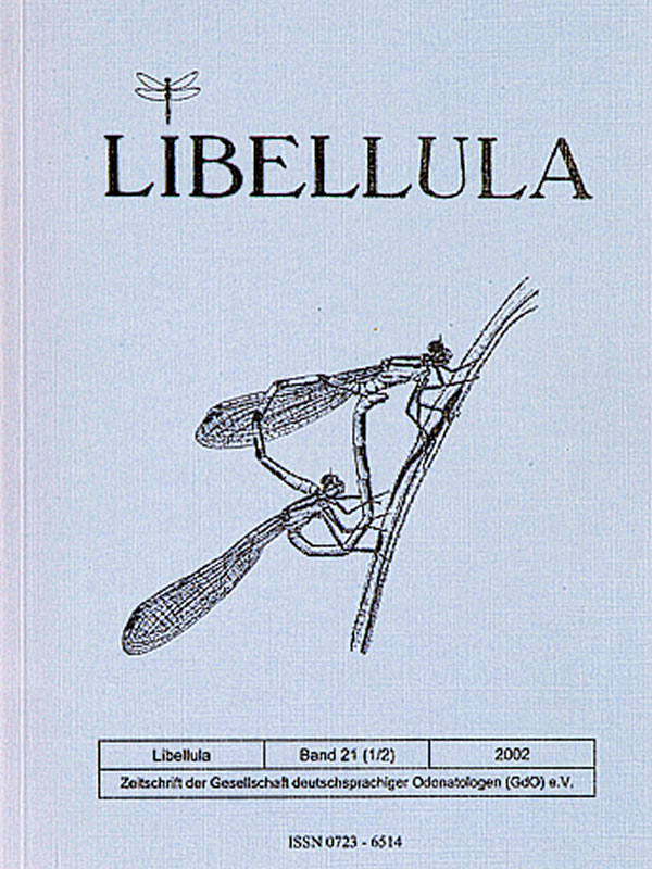 Libellula 2002/21. kötet 1-2. szám (Rippl-Rónai Múzeum RR-F)