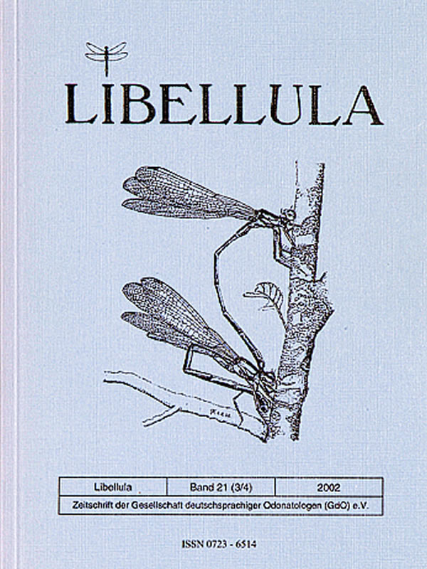 Libellula 2002/21. kötet 3-4. szám (Rippl-Rónai Múzeum RR-F)